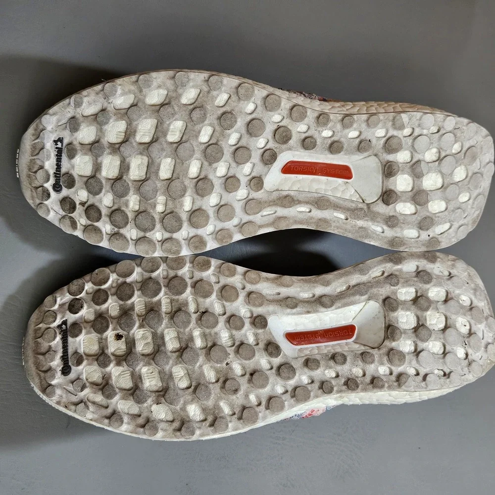 adidas discolored areas